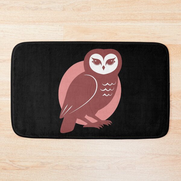 Item preview, Minimalist Terracotta Owl - Boho Aesthetic Bird designed and sold by THROUGH-LIFE.