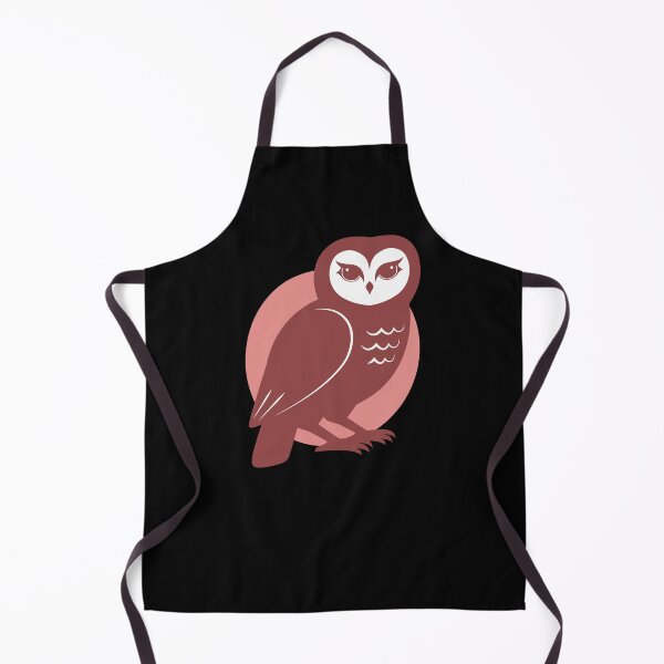 Item preview, Minimalist Terracotta Owl - Boho Aesthetic Bird designed and sold by THROUGH-LIFE.