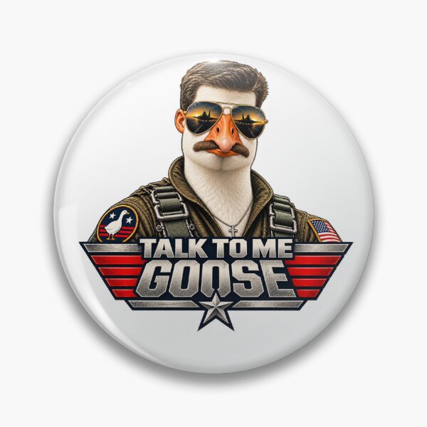 Item preview, TALK TO ME GOOSE - TOP GUN RELATED HUMOUR designed and sold by KingPunk.