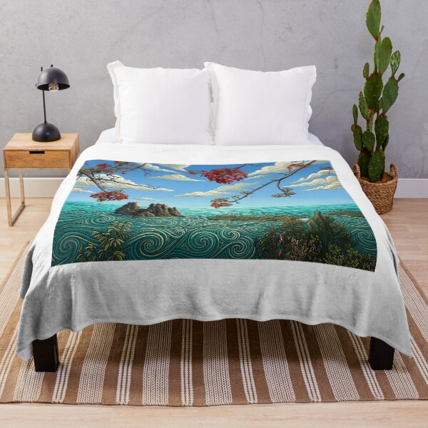 Item preview, Ocean Gaze — Flamboyant Blossoms designed and sold by Hawaii26.
