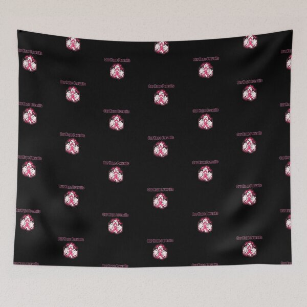 Item preview, Our Hope Prevails Pink Awareness Message designed and sold by Dreamsartistry.