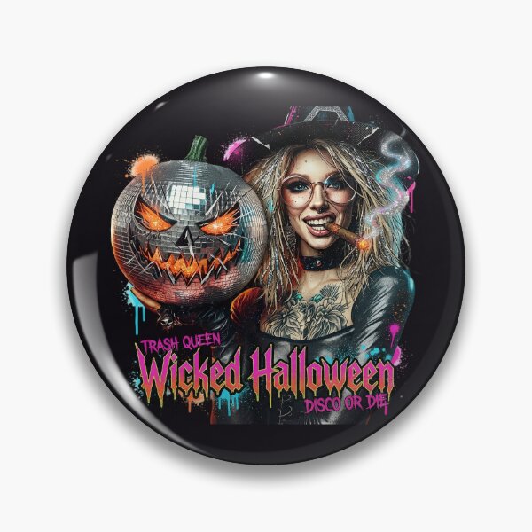 Item preview, Halloween Wicked Disco Pumpkin Witch Cigar designed and sold by Voodoo Store Paranormal Collections.