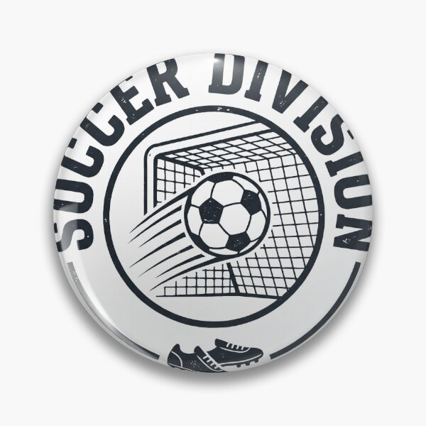 Item preview, Soccer Division Vintage Badge designed and sold by Type2SupplyCo.