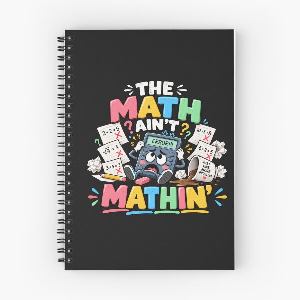 Item preview, The Math Ain’t Mathin’ – Funny Math Teacher Shirt designed and sold by yochatees.