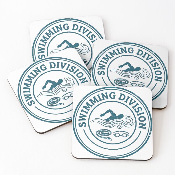 Item preview, Swimming Division Vintage Badge designed and sold by Type2SupplyCo.