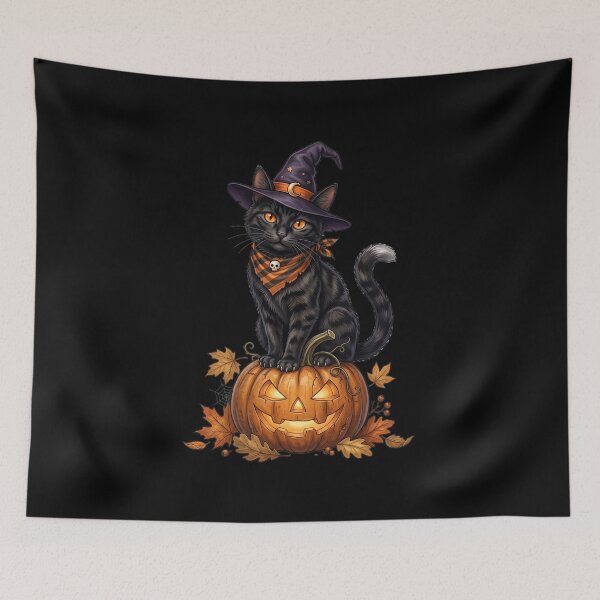 Item preview, Halloween cat designed and sold by ReneMM.