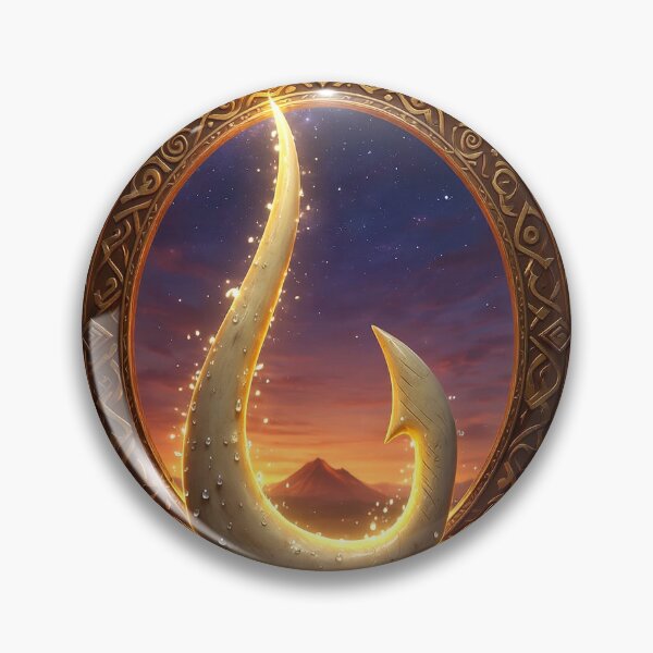 Item preview, Tatau Medallion — Sacred Ma'ohi Fishhook designed and sold by Hawaii26.