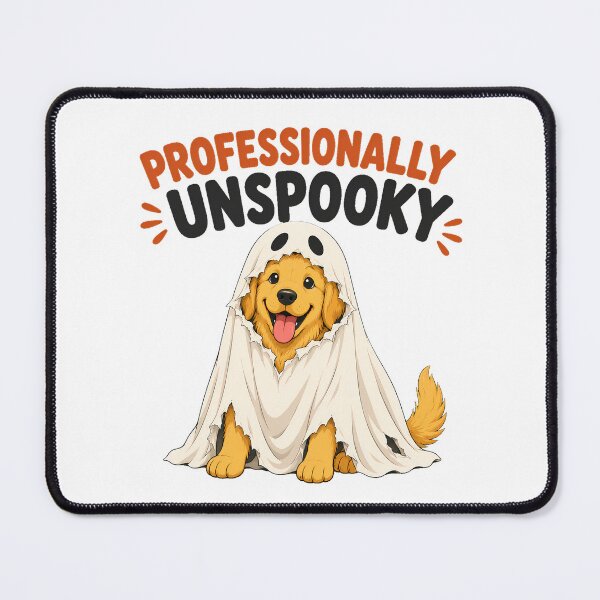 Item preview, Golden Retriever Ghost Dog Professionally Unspooky Puppy designed and sold by chattsuede.