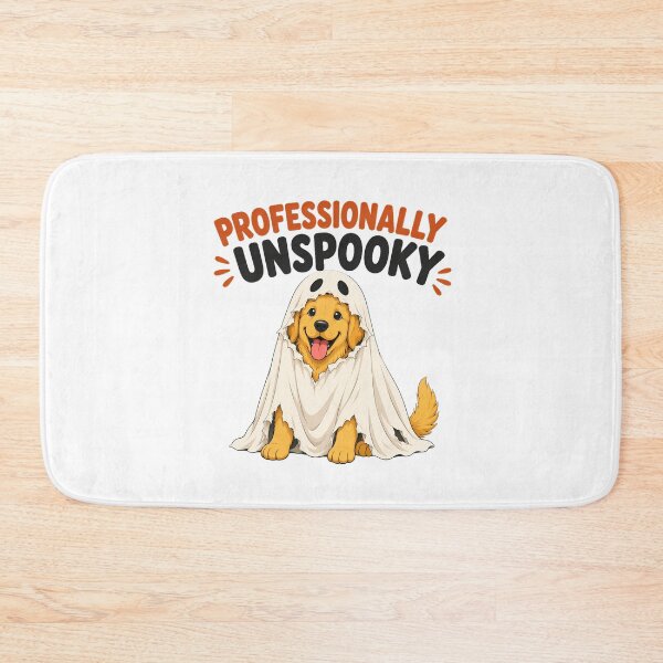 Item preview, Golden Retriever Ghost Dog Professionally Unspooky Puppy designed and sold by chattsuede.