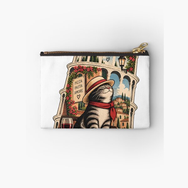 Item preview, Leaning Tower Cat – Pisa Italy Travel designed and sold by TOMSZE.
