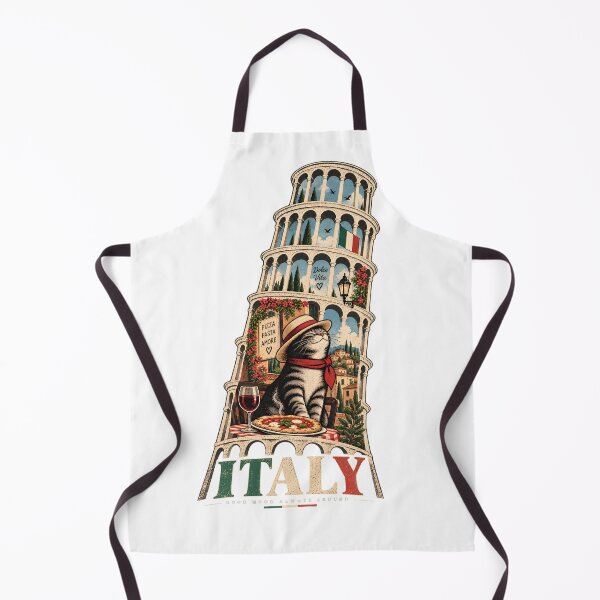 Item preview, Leaning Tower Cat – Pisa Italy Travel designed and sold by TOMSZE.