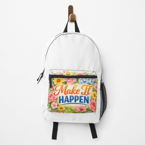 Item preview, Make It Happen – Motivational Quote & Positive Mindset Design designed and sold by Amsafjol.