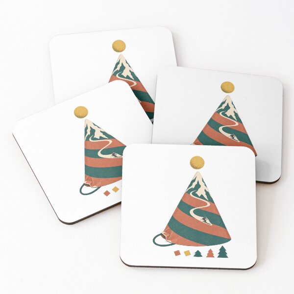 Item preview, Party Hat Mountain - Surreal Winter Escape designed and sold by Fawn Crafts.