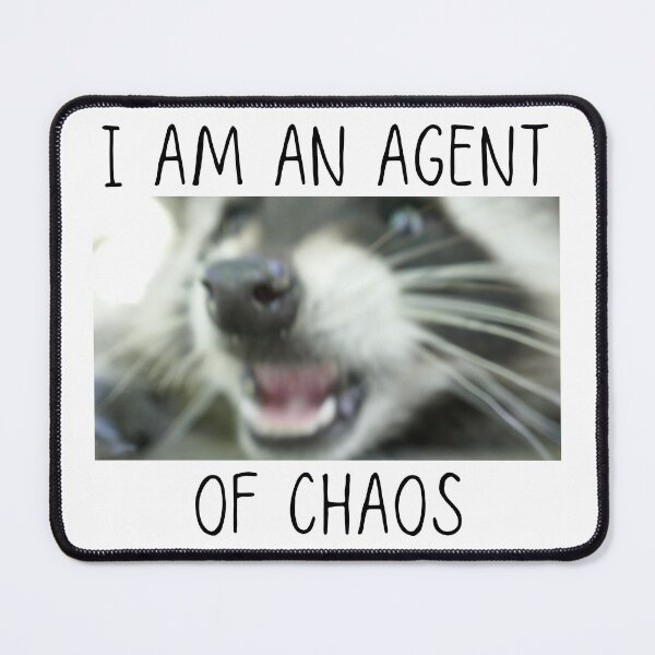 Item preview, i am an agent of chaos designed and sold by NoodleBop.