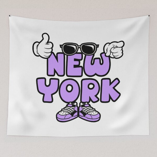 Item preview, NEW YORK Vintage Cartoon Retro Comic designed and sold by NFTWords.