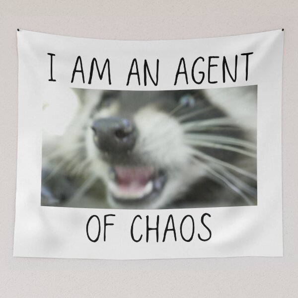 Item preview, i am an agent of chaos designed and sold by NoodleBop.