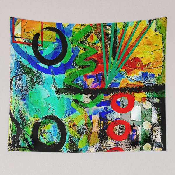 Item preview, Colorful Brush Strokes designed and sold by ViaARTfactory.