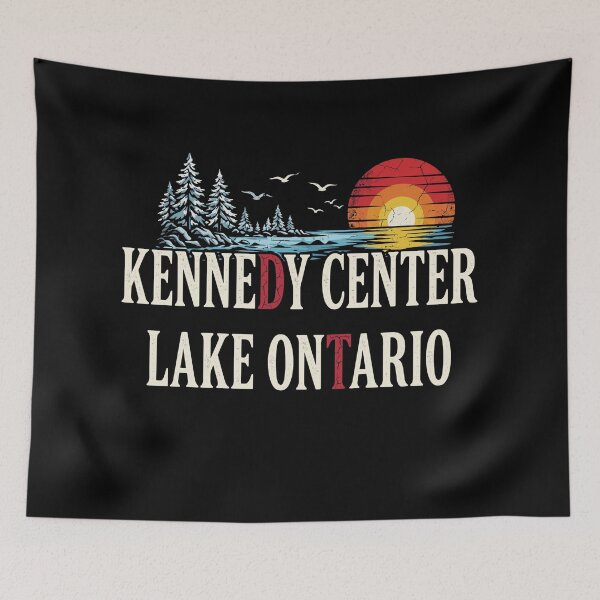 Item preview, Vintage Retro Sunset Nature Lake Ontario Camping Outdoors designed and sold by Designart68.