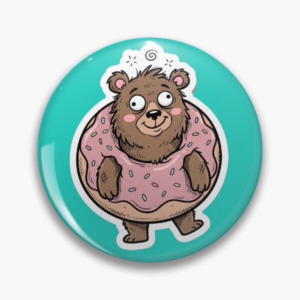Item preview, Goofy Bear in Donut Costume designed and sold by Jackal's Box of Chaos.
