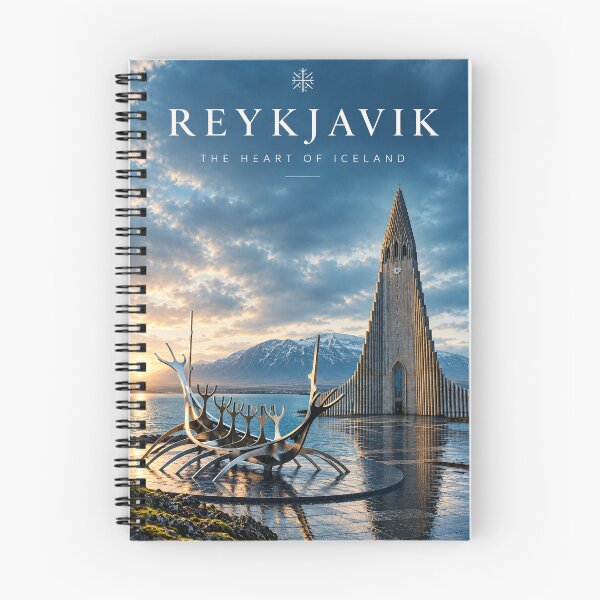 Item preview, Reykjavik artwork re-imagined from a selection of my Icelandic photography designed and sold by Andiamo-Amigos.
