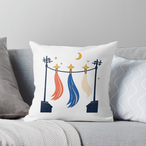 Item preview, Meteor Laundry Night - Celestial Surreal Screenprint designed and sold by Fawn Crafts.