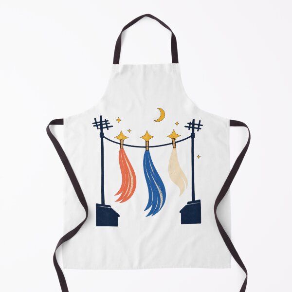Item preview, Meteor Laundry Night - Celestial Surreal Screenprint designed and sold by Fawn Crafts.