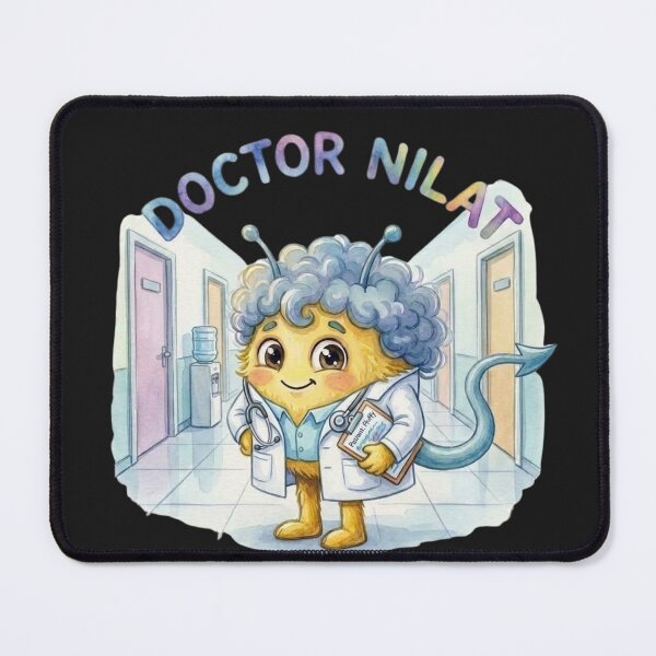 Item preview, Nilat the Yellow Fluffy Doctor designed and sold by TB-73.