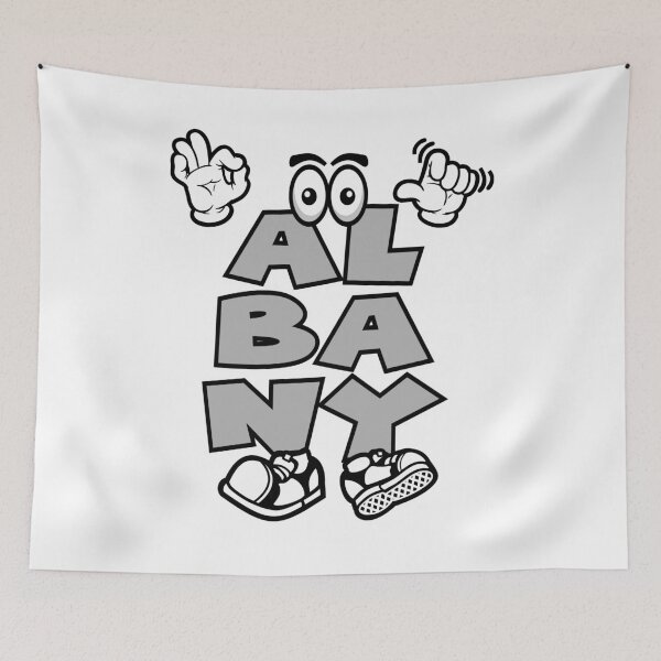 Item preview, ALBANY  Typography Funny Vintage designed and sold by NFTWords.