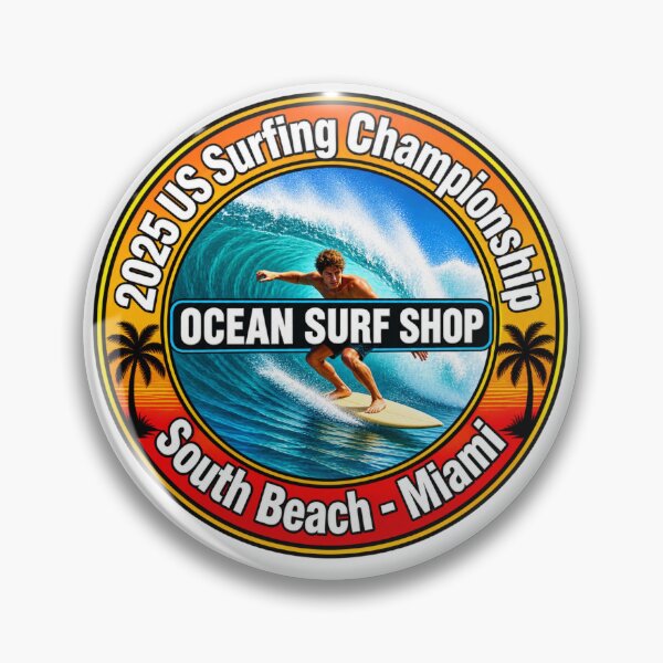 Item preview, 2025 US Surfing Championship Ocean Surf Shop - South Beach Miami  designed and sold by JBDesigns21.