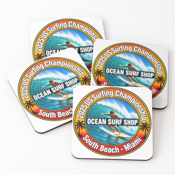 Item preview, 2025 US Surfing Championship Ocean Surf Shop - South Beach Miami  designed and sold by JBDesigns21.