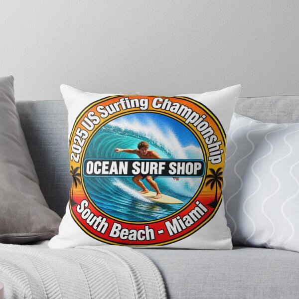 Item preview, 2025 US Surfing Championship Ocean Surf Shop - South Beach Miami  designed and sold by JBDesigns21.