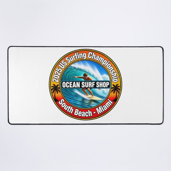 Item preview, 2025 US Surfing Championship Ocean Surf Shop - South Beach Miami  designed and sold by JBDesigns21.