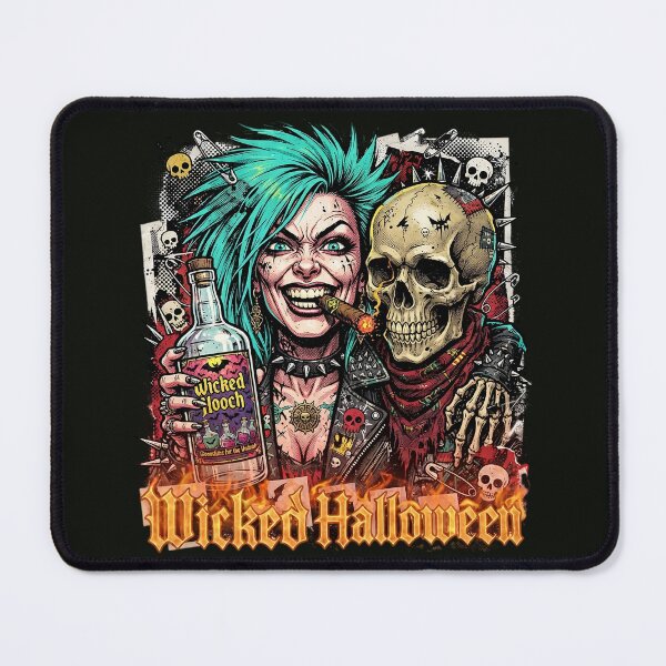 Item preview, Halloween Wicked Punk Skeleton Liquor Cigar designed and sold by Voodoo Store Paranormal Collections.