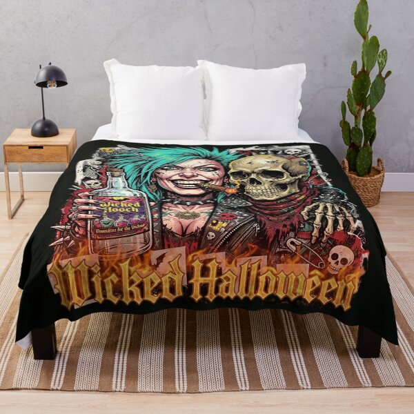 Item preview, Halloween Wicked Punk Skeleton Liquor Cigar designed and sold by Voodoo Store Paranormal Collections.