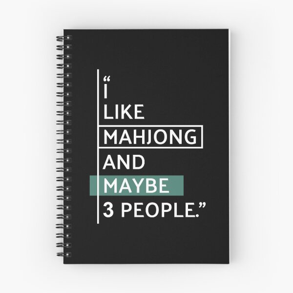 Item preview, I Like Mahjong designed and sold by MaryAller.