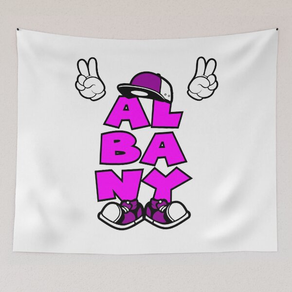 Item preview, ALBANY Vintage Cartoon Retro Comic designed and sold by NFTWords.