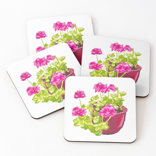 Item preview, Geranium painting designed and sold by Angieozvel.