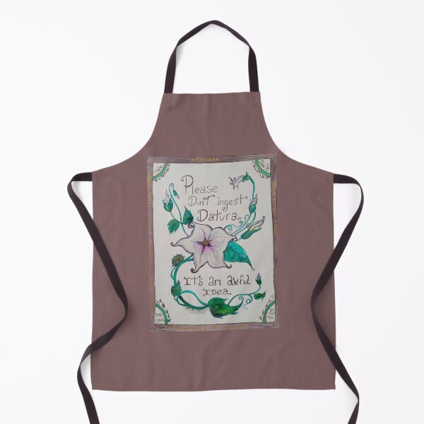 Item preview, "Please Dont Ingest Datura" designed and sold by MsFledermaus.