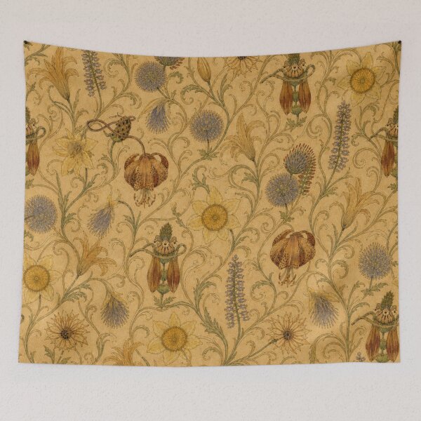 Item preview, Vintage Floral Pattern designed and sold by cbfineart.