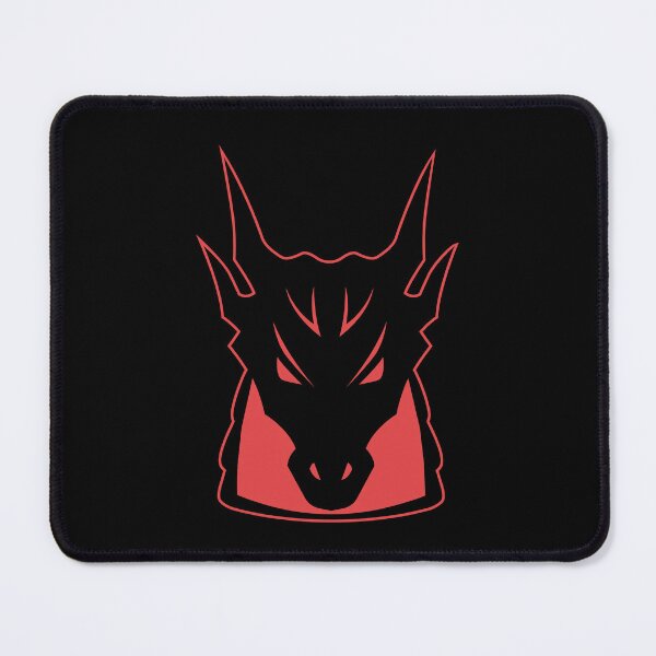 Item preview, Red Dragon Head - Aggressive Gaming Mascot & Esport Logo designed and sold by THROUGH-LIFE.