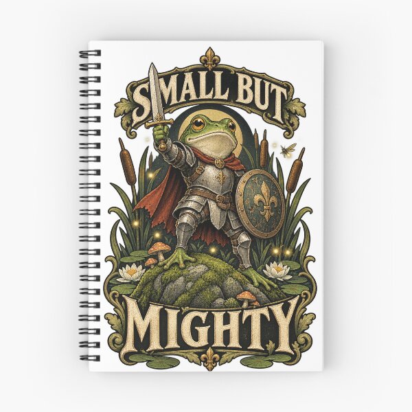 Item preview, Frog Knight – Small But Mighty designed and sold by Univers-shop.
