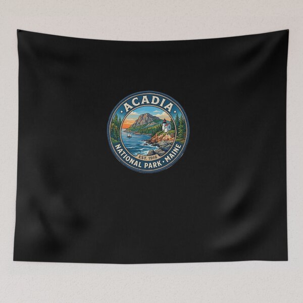Item preview, Acadia National Park Maine Us National Parks designed and sold by TulipaGraphics.