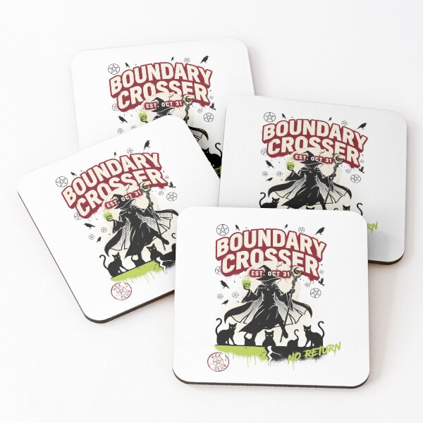Item preview, Boundary Crossing Witch Halloween Design Graphic Tee v5 designed and sold by DarylWelsh2024.