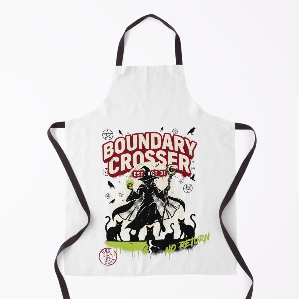 Item preview, Boundary Crossing Witch Halloween Design Graphic Tee v5 designed and sold by DarylWelsh2024.
