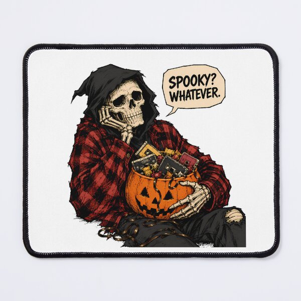 Item preview, Spooky Whatever Grunge Skeleton Alt Rock Humor designed and sold by chattsuede.