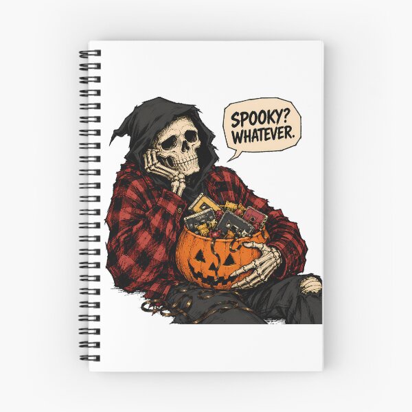 Item preview, Spooky Whatever Grunge Skeleton Alt Rock Humor designed and sold by chattsuede.
