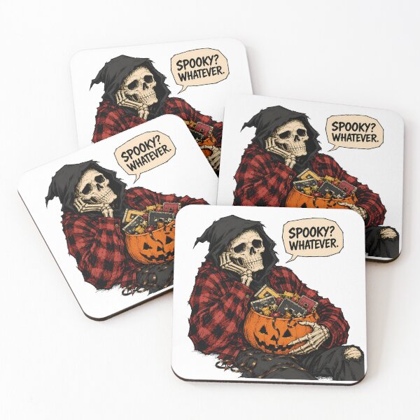 Item preview, Spooky Whatever Grunge Skeleton Alt Rock Humor designed and sold by chattsuede.