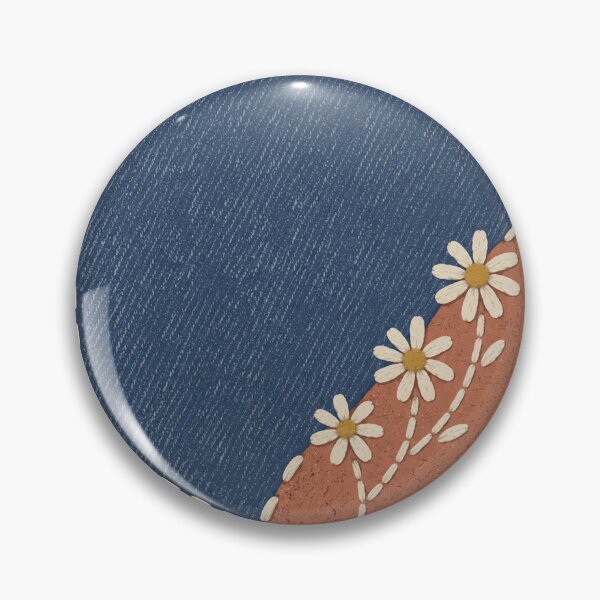 Item preview, Pocket Repair Garden - Floral Visible Mending designed and sold by Fawn Crafts.