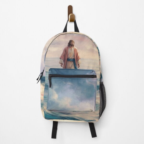 Item preview, Jesus Walking on Water Serene Christian Art designed and sold by MantoSagrado.