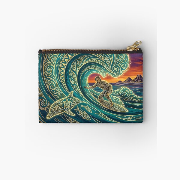 Item preview, Surf Session with a Dolphin designed and sold by Hawaii26.
